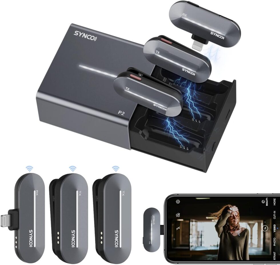 Synco Wireless Microphone for iPhone Only
